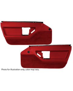 1984-1989 Corvette  Saddle  Door Panels Set