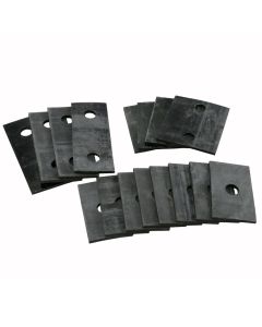 Model A Ford Body Mounting Block Rubber Pad Set - 16 Pieces