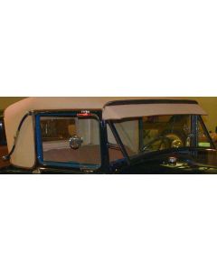 Model A Ford Window Glass Set - Sport Coupe (50A) - Back Window Is 8.5 X 19.5 - Concours Quality
