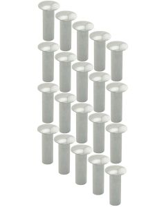 Hood Latch Bumper 20 Rivet Kit, Model A, 1928-1931