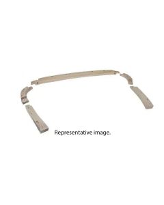 Model A Ford Belt Tack Rail Wood - 2 Door Deluxe Phaeton 180A - 7 Piece Set - Included In Body Wood Kits