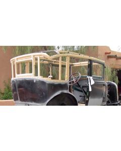 Model A Ford Top Wood Kit - Fordor Sedan Briggs 60A & 60B Leather Back - USA Made