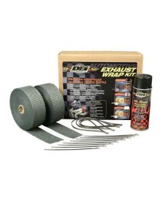 Automotive Exhaust & Header Wrap Kit - Black