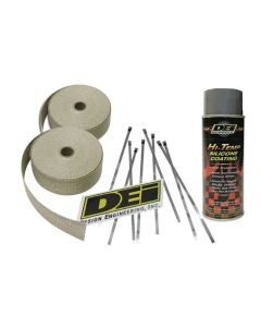 Automotive Exhaust & Header Wrap Kit - Aluminum
