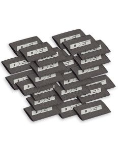 Spark Plug Wire / Boot Shrink Tubes - Black - 18mm x 1-1/2"