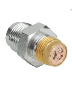 NHRA Blow Off Burst Fitting w/Disc & Harrison Valve