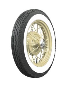American Classic Radial Tire - Tube Type - 475/500R19 - 19" - Whitewall