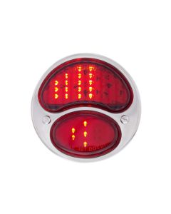 1928-1931 Model A LED Sequential Tail Light - Stainless Housing & Rim - Right