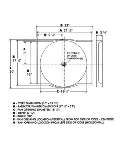 1928-1931 Model A Fan Shroud - ABS Molded Plastic - Trim for Custom Fit