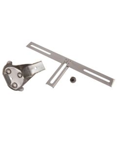 38-48 License Plate Bracket,Rear,StainlessSteel