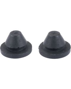 Glove Box Lid Bumpers - Rubber - Upper - Thin - Ford Passenger