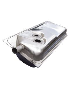 Gas Tank Assembly - 15.5 Gallon - Stainless Steel - Ford Late 1937-40 Passenger