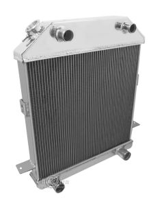 Champion Aluminum Radiator, Flat Head Configuration, 3-Row