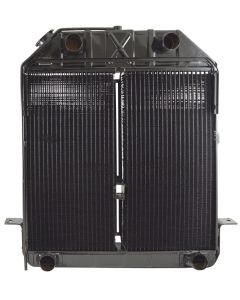 Radiator, Dual Core Copper/Brass, Concours-Correct, 1939 Ford V8 Deluxe, 1940 Ford V8 Standard And Deluxe