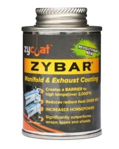 ZYBAR Hi Temperature / Hi Performance Manifold & Exhaust Coating Midnight Black 4oz