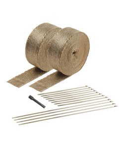 Exhaust & Pipe Wrap Kit, Titanium