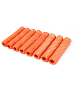 Orange Protect-A-Boot. 8 pack