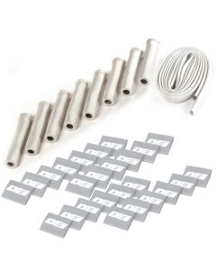 Protect-A-Boot and Wire Kit - Silver - 8 Cylinder