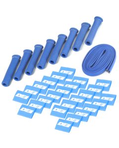 Protect-A-Boot and Wire Kit - Blue - 8 Cylinder