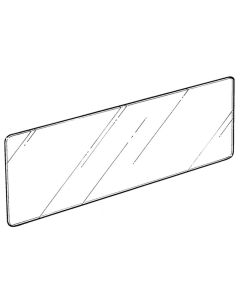 1940 Ford Standard Passenger Car Instrument Cluster Glass