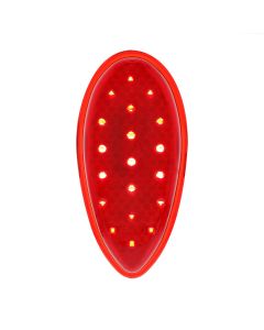 1938-1939 Ford Passenger Tail Light Lens - LED Sequential Insert - Right or Left