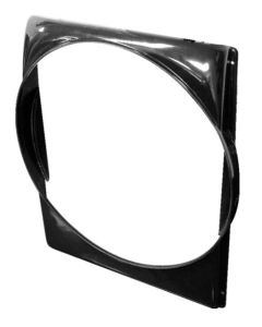 1932 Ford Passenger Fan Shroud - ABS Molded Plastic - With Pre-cut Fan Hole