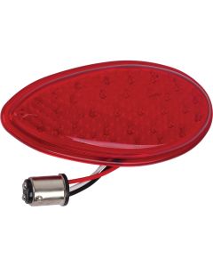 Tail Light Lens, LED, No Blue Dot, Ford Passenger, 1938-1939