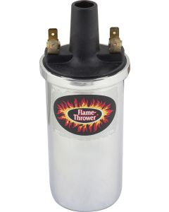 Flame Thrower Ignition Coil - Chrome - 6 Cylinder