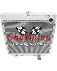 Ford Champion Aluminum Radiator, 4-Row, 1963-1970