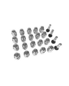 Legendary Wheel Chrome Lug Nuts, 1/2"