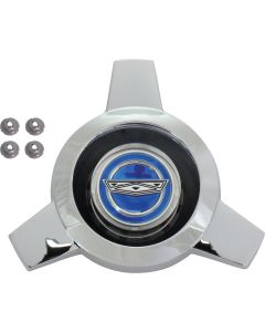 Spinner/ Includes Blue Center/ For Wire Wheels