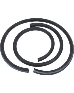 Heater Hose Set - 5/8 ID With White Stripe & Correct Grooves - Two 4' Long Pieces