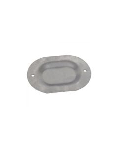 Drain Hole Cover Plate - Floor Pan - Oval - Steel