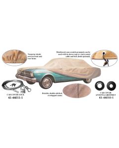 Car Cover W/ Logo, Poly Cotton, Falcon, 1964-1969