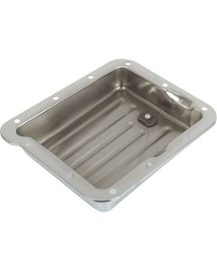 C-4 Chrome Stamped Steel Transmission Pan