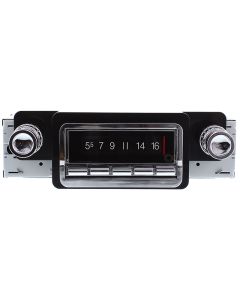1964-65 Ford Falcon / Ranchero Custom Autosound Radio With Bluetooth USA-740-  For Standard Dash Only