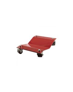 Wheel Dolly Set - 4 Piece Set - 12 Wide X 16 Long - Powder-Coated Red Finish