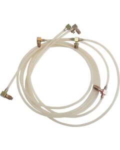 Top Hose Set/ White Or Clear Hose With Fittings