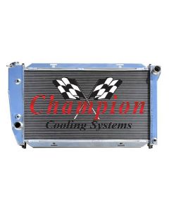 Champion All-Aluminum Radiator, 2-Row Core