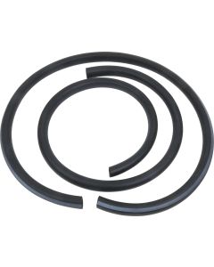 Heater Hose Set - 5/8" ID With White Stripe & Correct Grooves - Two 4' Long Pieces
