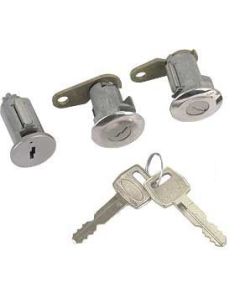 1966-69 Ford Fairlane & Mercury Comet, 1968-69 Torino & Montego Door Lock & Ignition Cylinder Set