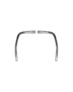1968-69 Fairlane & Torino Fastback Quarter Panel Extension Moldings, Pair