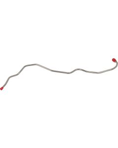 Fuel Pump To Carburetor Lines, Stainless Steel, 302/351 V8 With 2-Barrel, Fairlane, 1968-1970