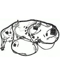 1965 Mustang Dash Wiring Harness for Cars with Alternator, Warning Lights and 2-Speed Blower