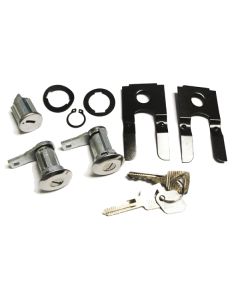 1964-1966 Mustang Door Lock and Ignition Cylinder Set with Keys
