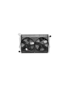 1967-1970 Mustang Radiator Module with Dual 11" SPALFans, 5.0L Coyote V8