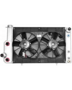 1967-1970 Mustang Aluminum Radiator, 5.0L Coyote V8