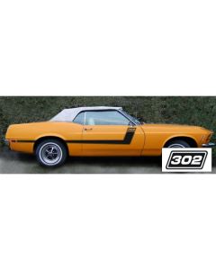 1970 Mustang Grabber 302 Stripe Kit