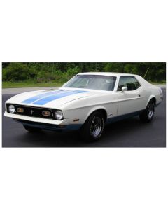 1972 Mustang Sprint Dual Hood Stripe Kit