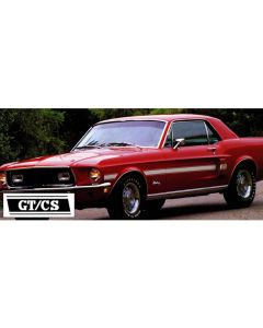 1968 Mustang GT or California Special Stripe Kit